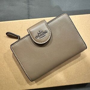 Coach Brown Leather Wallet NWOT